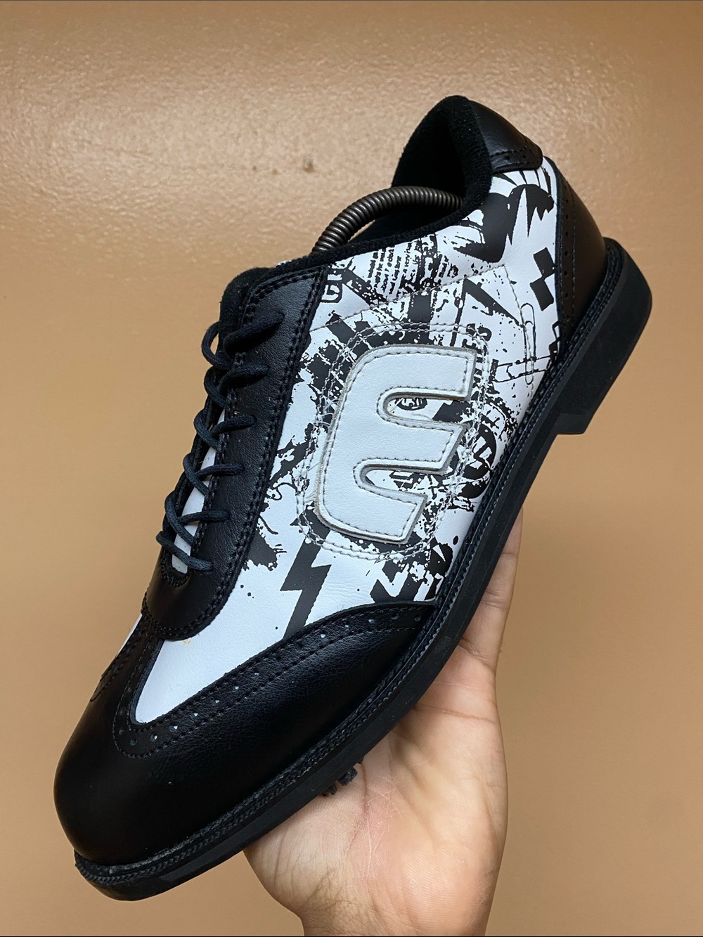 Rare Vintage Etnies Lo-Cut II Wing Tip Golf Shoes Size 11.5 - Picture 10 of 17